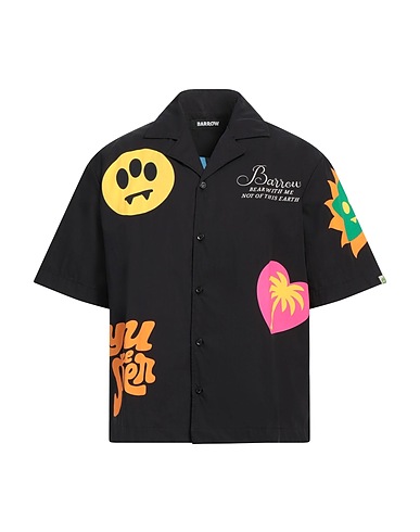 BARROW Patterned shirt Black 100% Cotton