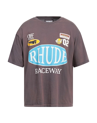 RHUDE T-shirt 100% Βαμβάκι