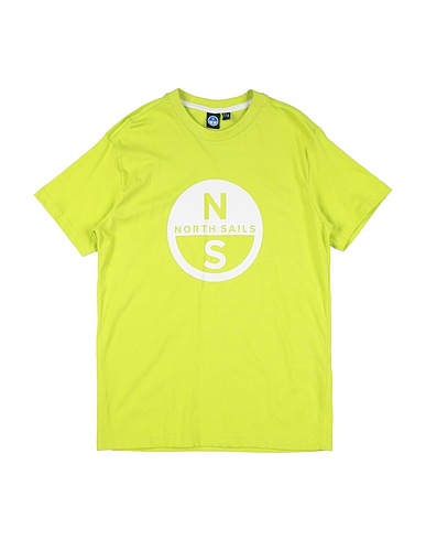NORTH SAILS T-shirt Lime green 100% Cotton