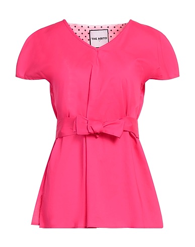 THE ABITO Milano Top Fuchsia 98% Cotton, 2% Elastane