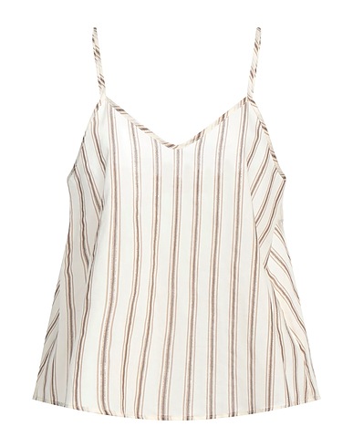 SHIRTAPORTER Top Beige 70% Cotone, 27% Viscosa, 3% Lurex®
