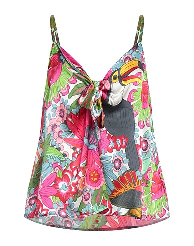 SHIRTAPORTER Cami Fuchsia 96% Silk, 4% Elastane