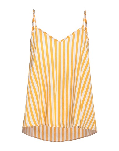 SHIRTAPORTER Camisole Giallo ocra 100% Viscosa