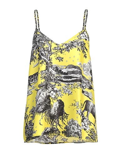 SHIRTAPORTER Cami Yellow 100% Polyester