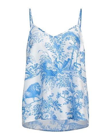 SHIRTAPORTER Camisole Azzurro 100% Poliestere