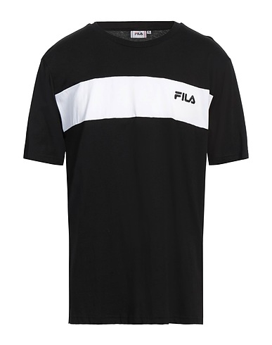 FILA T-shirt Noir 100% Coton