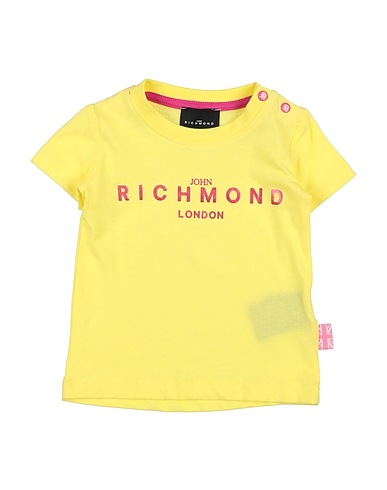 JOHN RICHMOND T-shirt Yellow 95% Cotton, 5% Lycra®