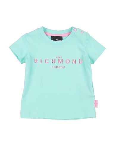 JOHN RICHMOND T-shirt Light green 95% Cotton, 5% Lycra®