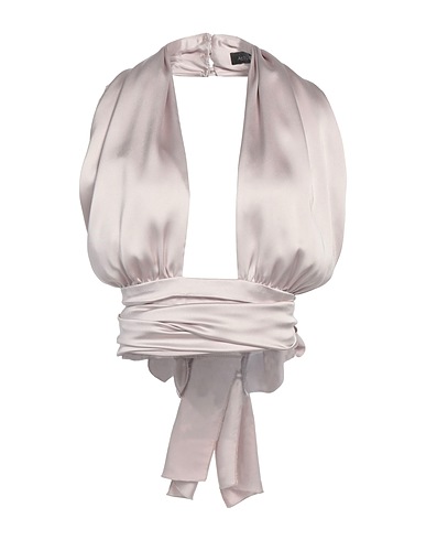 ACTUALEE Top Grigio chiaro 100% Poliestere