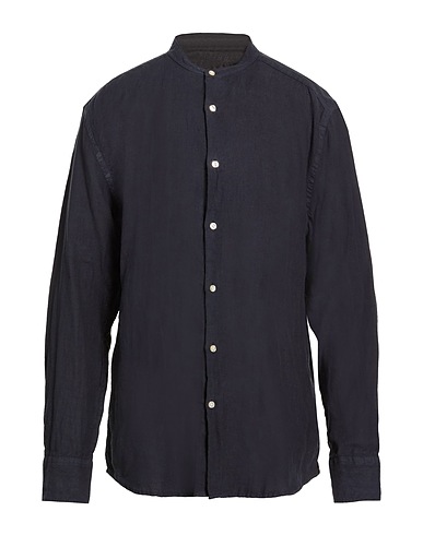 PEUTEREY Linen shirt BLU NOTTE 100% Linen