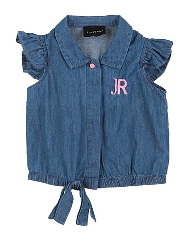 JOHN RICHMOND Camicia di jeans Blu 100% Cotone
