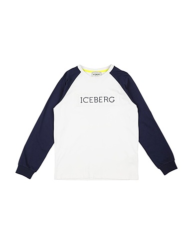 ICEBERG T-shirt Bianco 100% Cotone