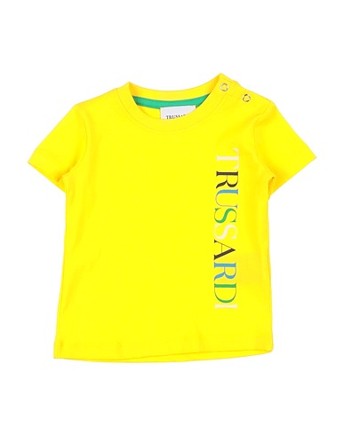 TRUSSARDI JUNIOR T-shirt Yellow 100% Cotton