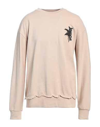 DISCLAIMER Sweatshirt Beige 100% Cotton