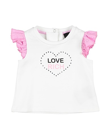 JOHN RICHMOND T-shirt White 95% Cotton, 5% Elastane