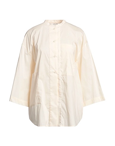 LIVIANA CONTI Solid colour shirts & blouses 68% Cotton, 28% Polyamide, 4% Elastane