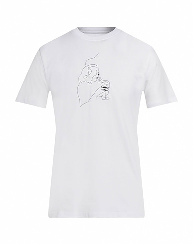ENCRÉ. Camiseta Blanco 100% Algodón