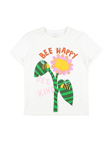 STELLA McCARTNEY KIDS T-shirt White 100% Cotton, Elastane