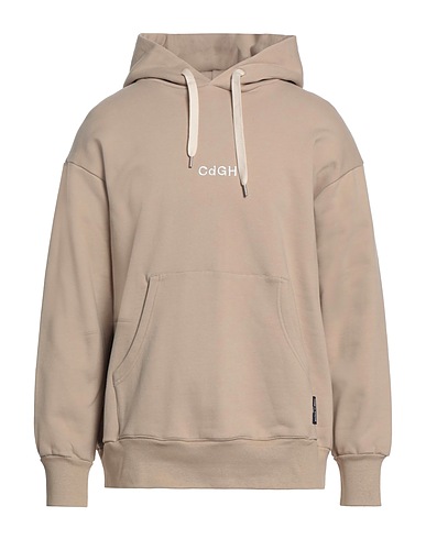 COMME des GARÇONS Hooded sweatshirt Beige 87% Cotton, 13% Polyester
