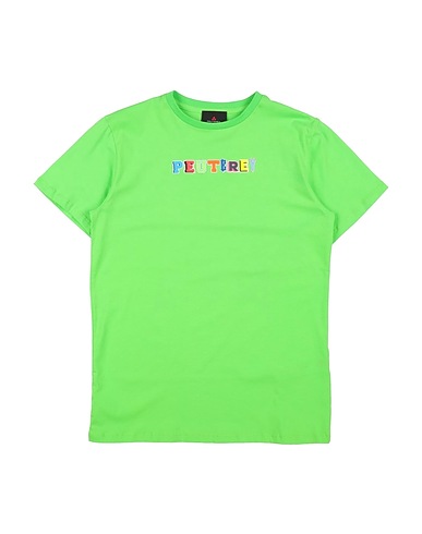 PEUTEREY T-shirt Verde chiaro 100% Cotone
