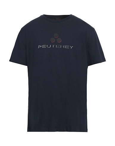 PEUTEREY T-shirt Navy 100% Cotton