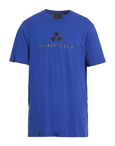 PEUTEREY T-shirt Blue 100% Cotton