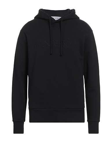 JW ANDERSON Sweat-shirt Noir 100% Coton, Élasthanne