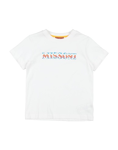 MISSONI KIDS T-shirt White 100% Cotton
