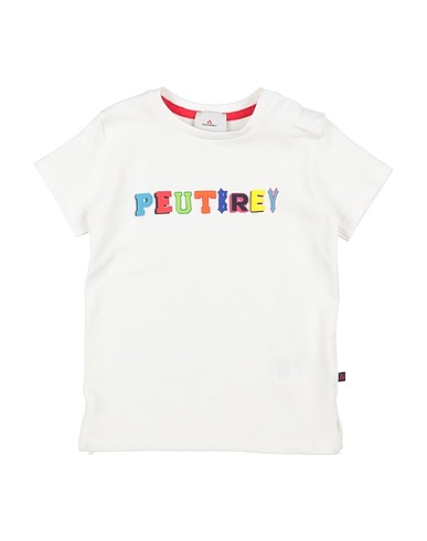 PEUTEREY T-shirt Bianco 96% Cotone, 4% Elastan