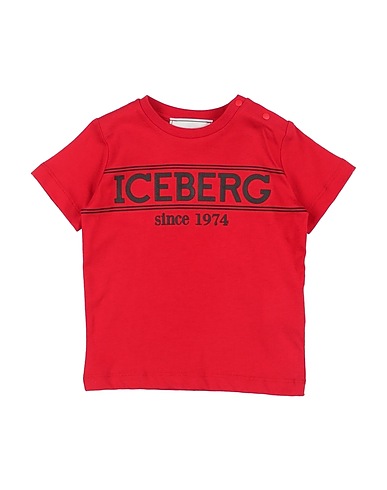 ICEBERG T-shirt Red 100% Cotton