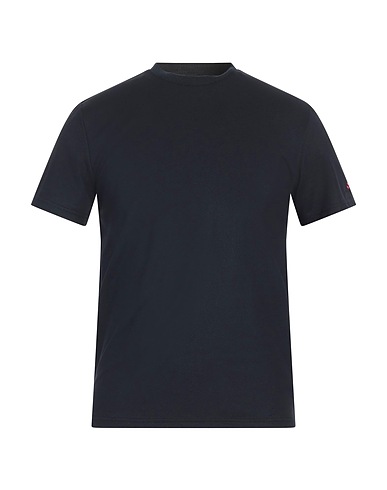 PEUTEREY Basic T-Shirt Midnight blue 46% Polyester, 45% Cotton, 5% Silk, 4% Elastane