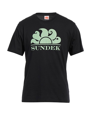 SUNDEK T-shirt Black 100% Cotton