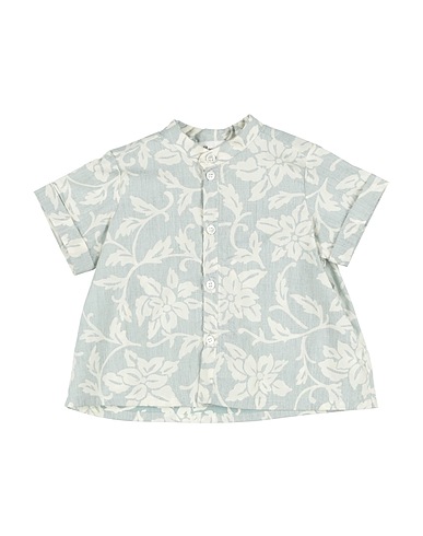 BONPOINT Camisa estampada Gris 100% Algodón