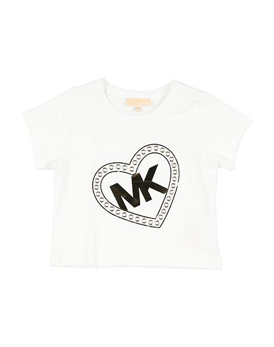 MICHAEL KORS KIDS T-shirt Bianco 100% Cotone