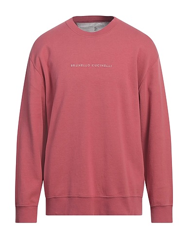 BRUNELLO CUCINELLI Sweatshirt Antique rose 93% Cotton, 7% Polyamide