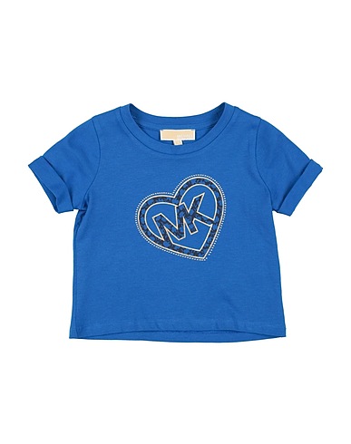 MICHAEL KORS KIDS T-shirt Blu 100% Cotone