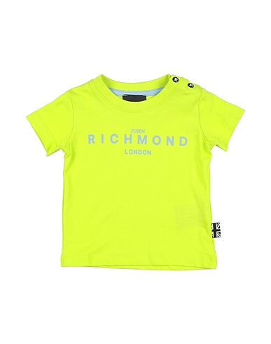 JOHN RICHMOND T-shirt Verde lime 100% Cotone