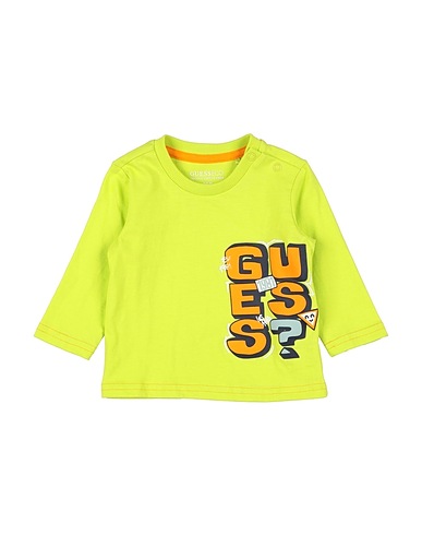 GUESS T-Shirt Limettengrün 100% Baumwolle