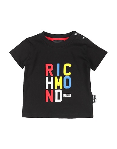 JOHN RICHMOND T-shirt Black 100% Cotton