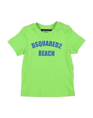 DSQUARED2 T-shirt Lime green 100% Cotton