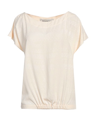SHIRTAPORTER Top Cream 100% Viscose