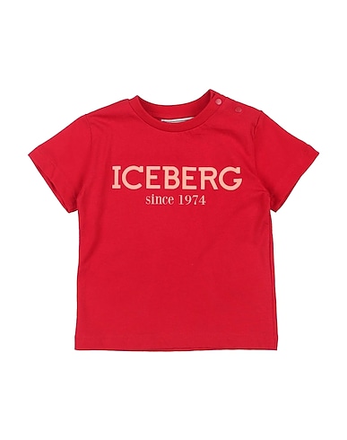 ICEBERG T-Shirt Rot 100% Baumwolle