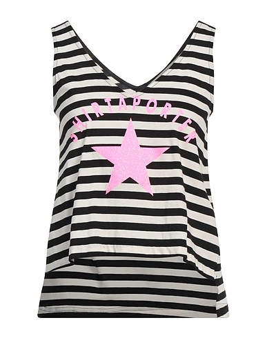 SHIRTAPORTER Vest Black 100% Cotton