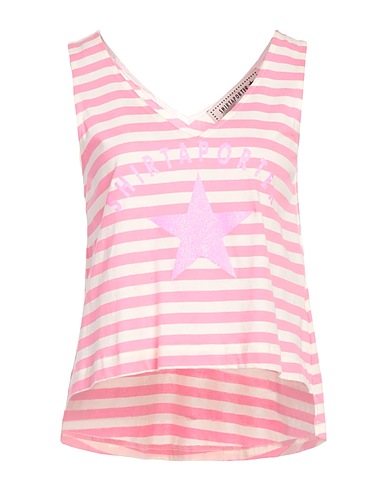SHIRTAPORTER Vest Pink 100% Cotton