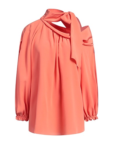 ALBERTA FERRETTI Silk top Coral 100% Silk