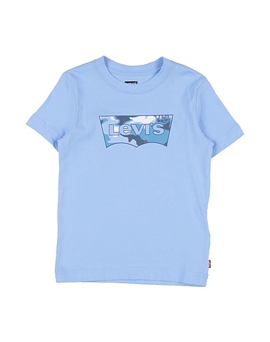 LEVI'S T-shirt Blu chiaro 100% Cotone organico