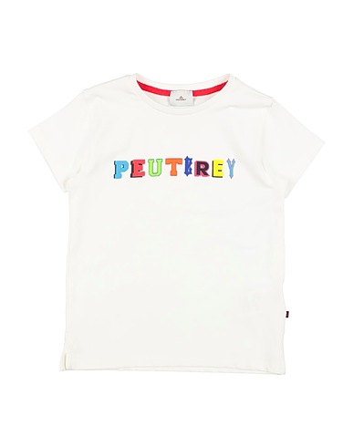 PEUTEREY T-shirt Bianco 96% Cotone, 4% Elastan