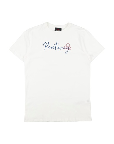 PEUTEREY T-shirt White 100% Cotton