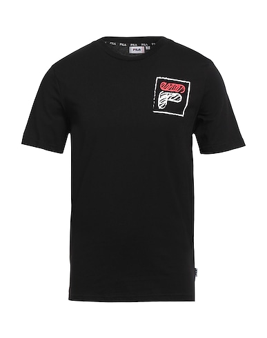 FILA T-shirt Black 100% Cotton