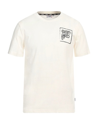 FILA T-shirt Cream 100% Cotton